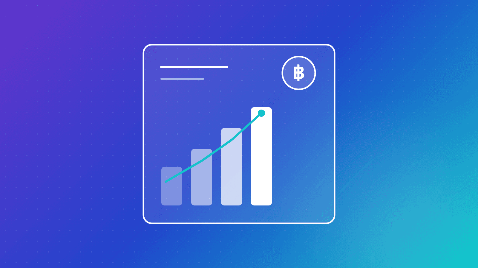 ภาพประกอบกราฟแท่งรายได้ที่เพิ่มขึ้นพร้อมสัญลักษณ์เงินบาท